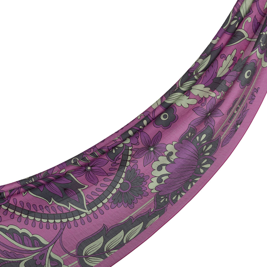 İpek Evi 02346 Tensel Şal Lilyum Pembe