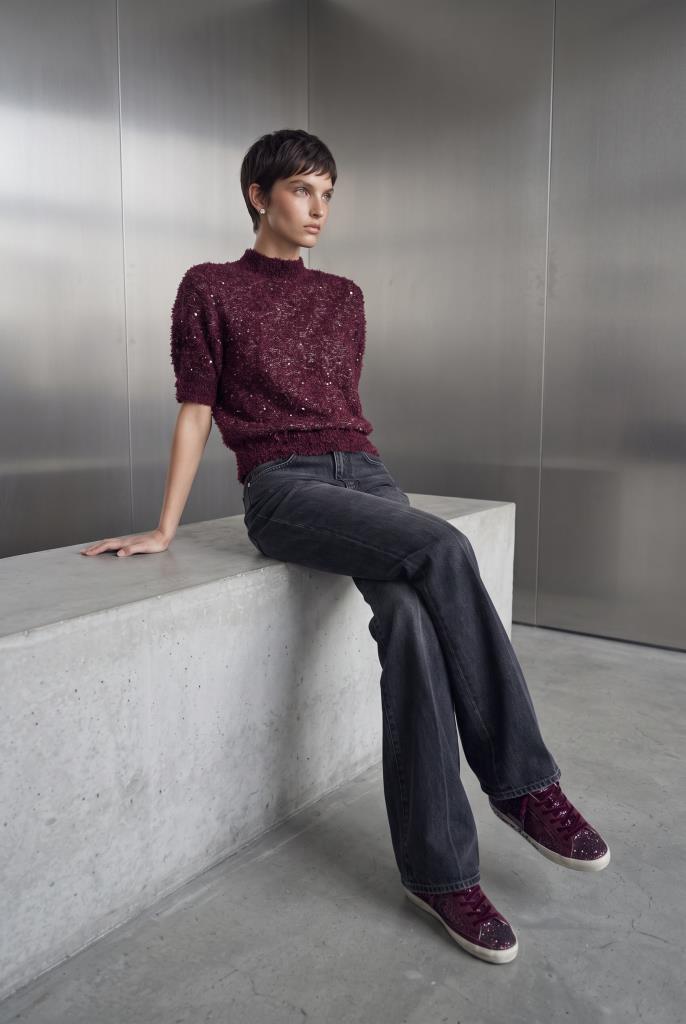 Join Us Yüksek Bel Wide Leg Füme Jean