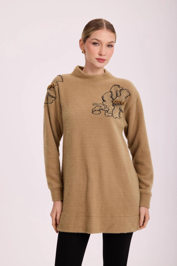 Mıssemramıss Florana Nak. Tunik Bej