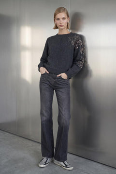 Join Us Yüksek Bel Wide Leg Füme Jean